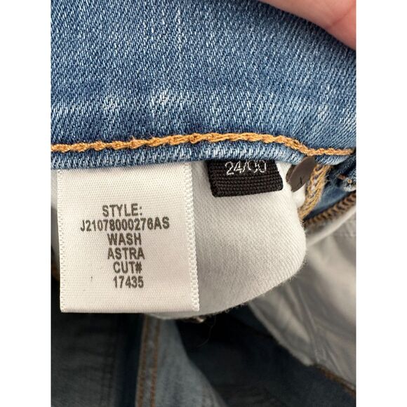 VERONICA BEARD Carly Kick Flare Jeans High Rise Button Fly Astra Wash Women's 24 - Picture 10 of 11